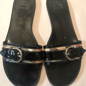 Burberry slides